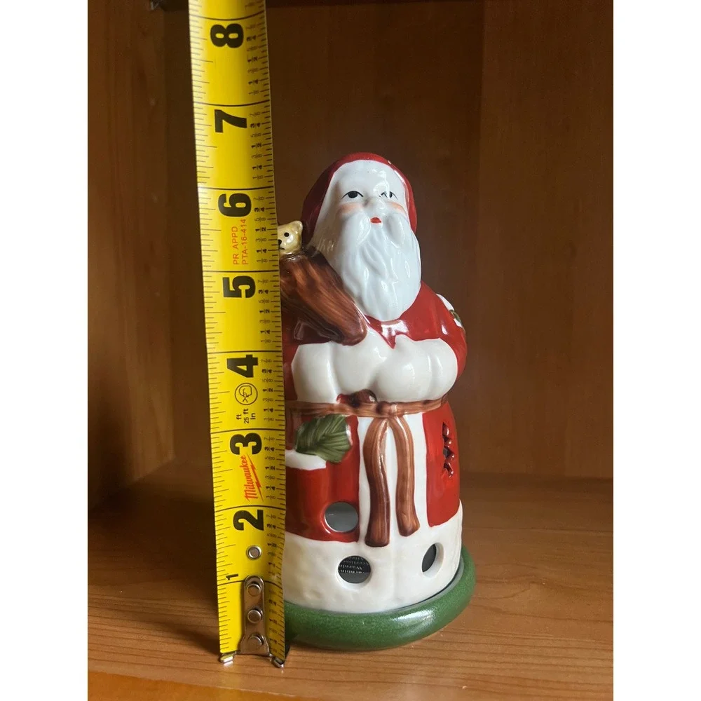 Villeroy & Boch Vintage  Festive Decolight Surprising Santa Tealight Holder